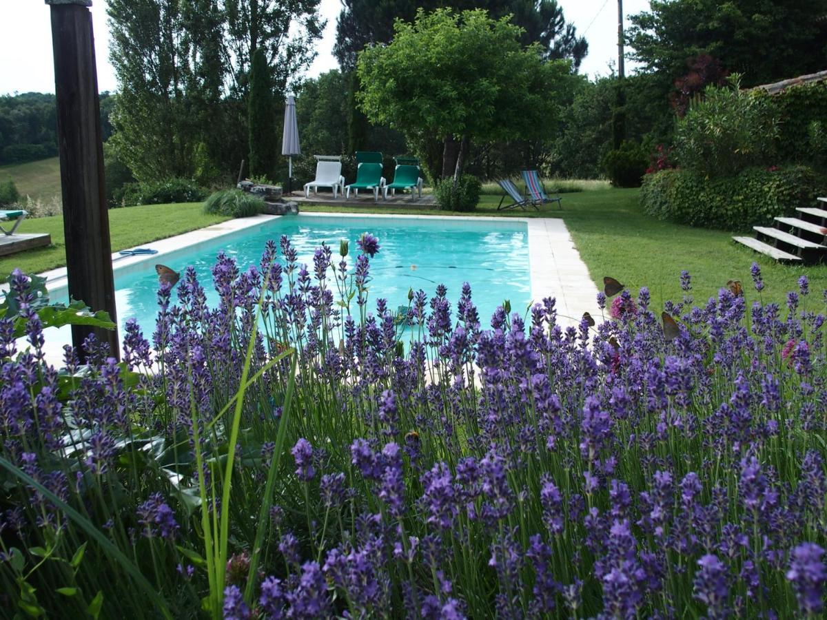 Bed and Breakfast Les Tamaris Castelnau-sur-Gupie Exterior foto